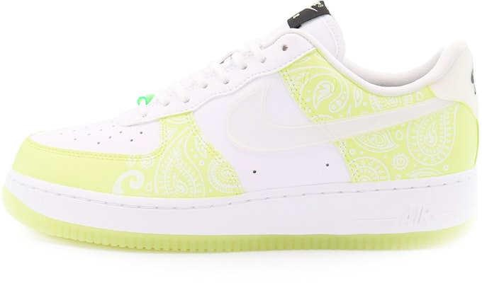 【定制球鞋】 Nike Air Force 1 Low 抹茶馬卡龍 腰果花 防滑輕便 低幫 板鞋 女款 白綠 Buy 【定制球鞋】 Nike Air Force 1 Low 抹茶馬卡龍 腰果花 防滑輕便 低幫 板鞋 女款 白綠