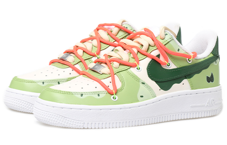 Lookbook (W) [Kasut Tersuai] Nike Air Force 1 Low 'Ais Krim Matcha Tersuai' DD8959-100(Team拾玖-女款冰淇淋)