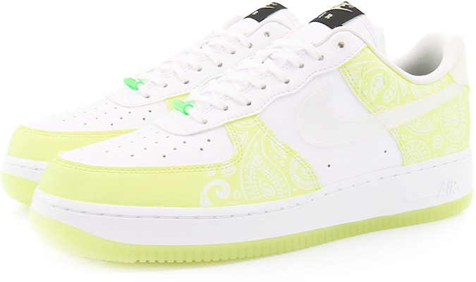 【定制球鞋】 Nike Air Force 1 Low 抹茶馬卡龍 腰果花 防滑輕便 低幫 板鞋 女款 白綠 Lookbook 【定制球鞋】 Nike Air Force 1 Low 抹茶馬卡龍 腰果花 防滑輕便 低幫 板鞋 女款 白綠