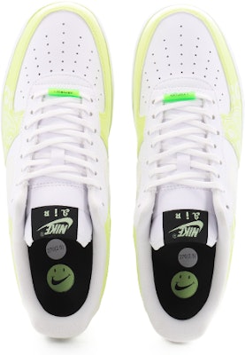 【定制球鞋】 Nike Air Force 1 Low 抹茶馬卡龍 腰果花 防滑輕便 低幫 板鞋 女款 白綠 Shop 【定制球鞋】 Nike Air Force 1 Low 抹茶馬卡龍 腰果花 防滑輕便 低幫 板鞋 女款 白綠