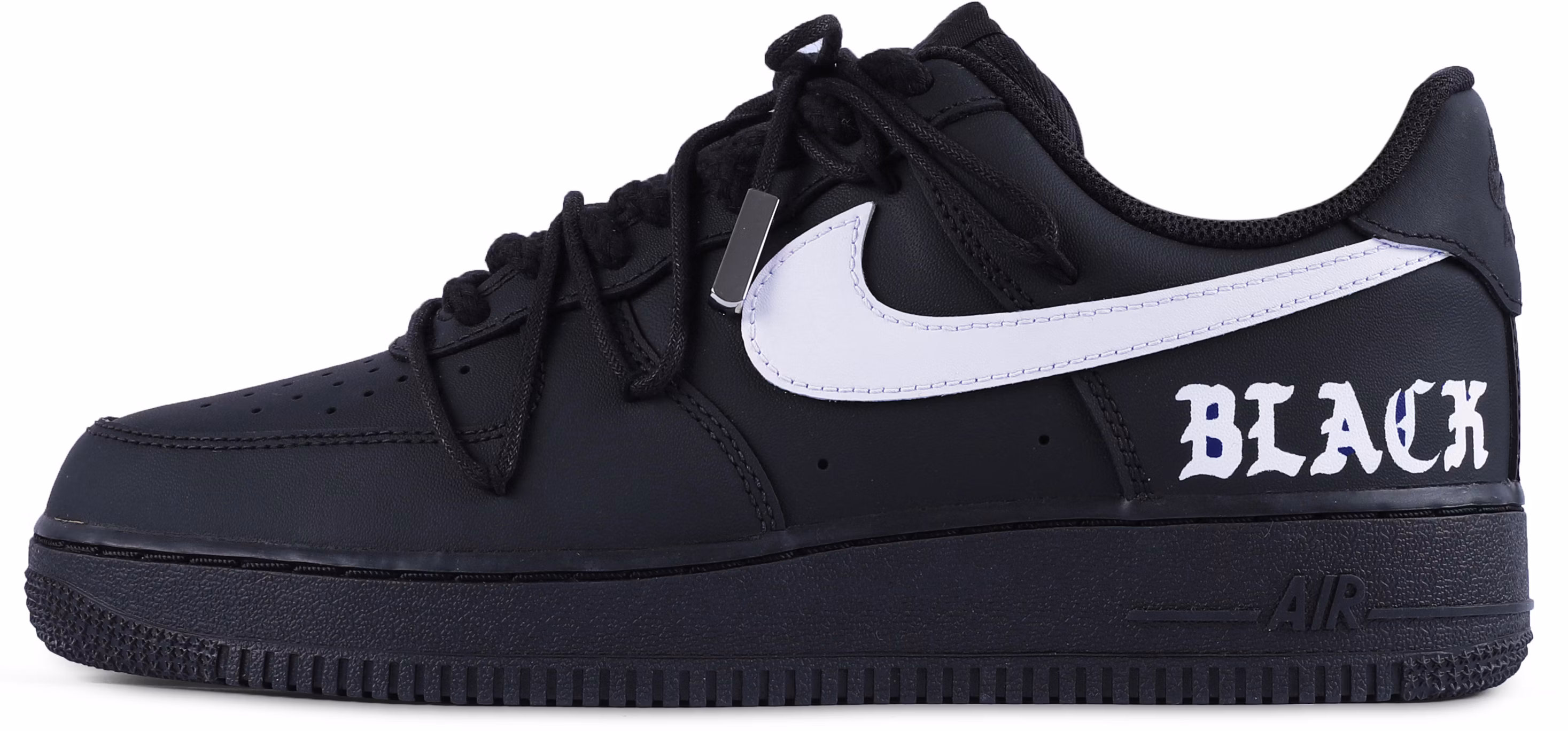 custom-shoes-women-nike-air-force-1-low-matte-black-white