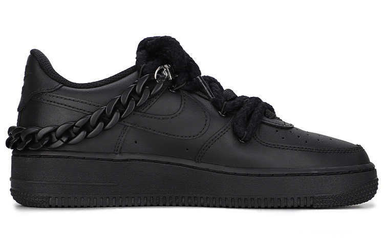 Order (W) Zapatillas Nike Air Force 1 Low 'Negro Plateado Mate Deconstruido' DD8959-001(Team6-解构黑S-BOX)