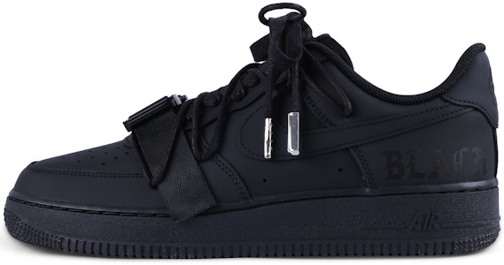 【客製化球鞋】Nike Air Force 1 Low 空軍一號 黑武士 暗黑系 無光澤 低筒 運動鞋 女款 純黑 Order 【客製化球鞋】Nike Air Force 1 Low 空軍一號 黑武士 暗黑系 無光澤 低筒 運動鞋 女款 純黑