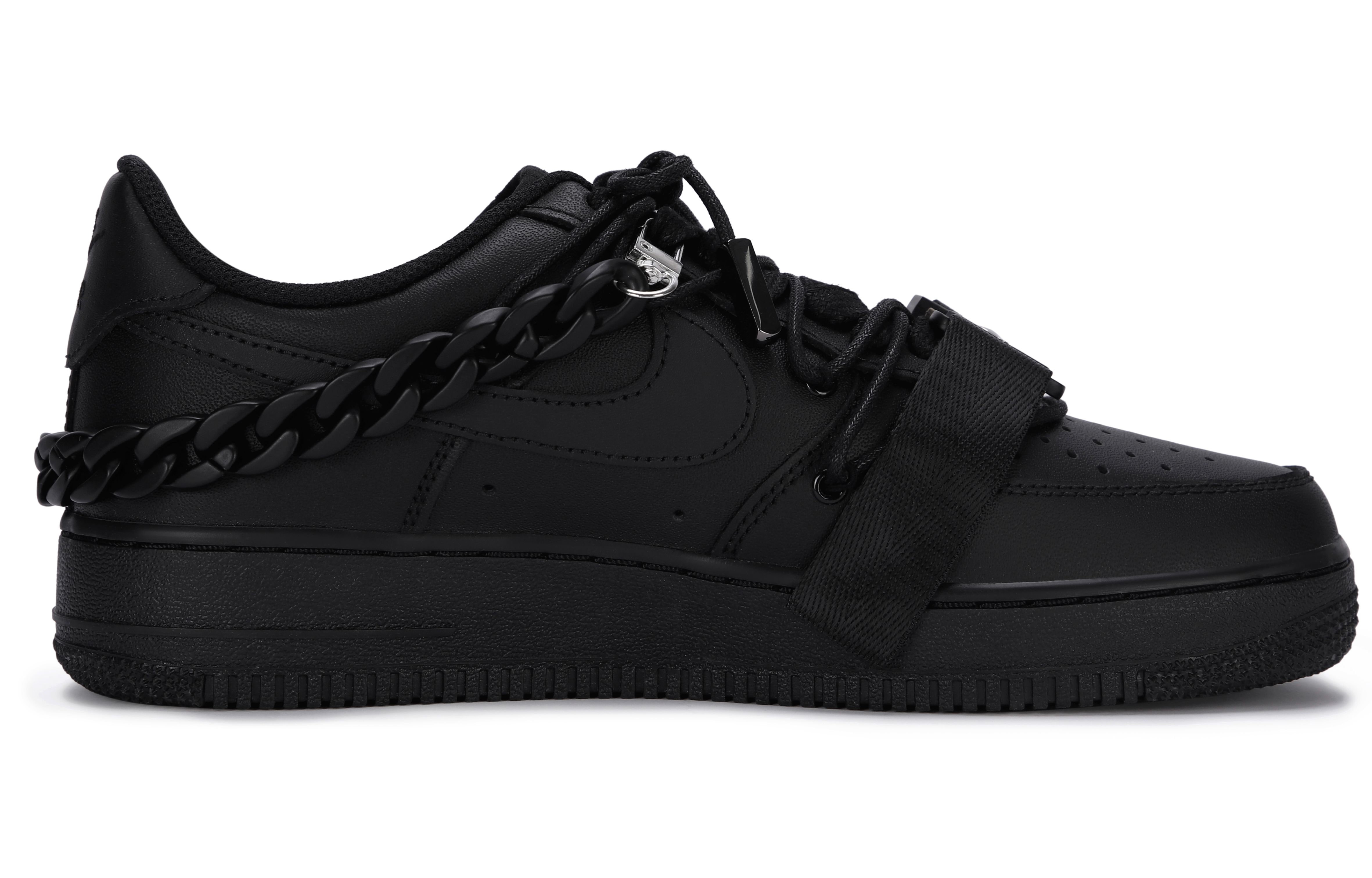 Order (W) Zapatillas Nike Air Force 1 Low 'Negro Mate Dark Side' DD8959-001(Team55-黑机能AF1女)