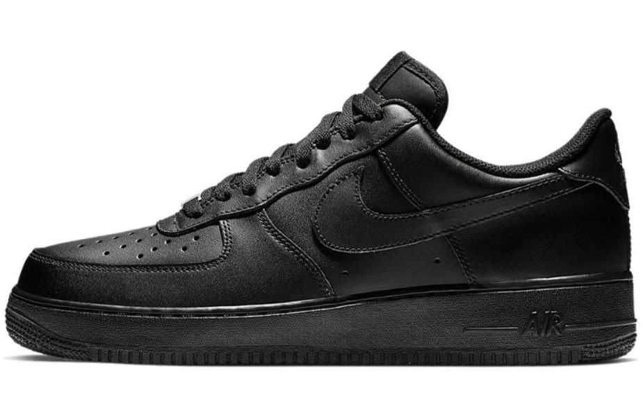 Purchase (W) Zapatillas Nike Air Force 1 Low 'Negro Mate Oro Señor Oscuro' DD8959-001(TEAM55-哑光纯黑金)