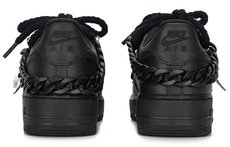 Purchase (W) Zapatillas Nike Air Force 1 Low 'Negro Plateado Mate Deconstruido' DD8959-001(Team6-解构黑S-BOX)