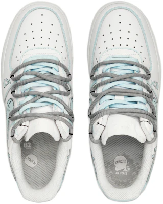 【定制球鞋】Nike Air Force 1 Low 五一出游 二次元 禮盒 撲克 低幫 板鞋 女款 藍白灰 Shop 【定制球鞋】Nike Air Force 1 Low 五一出游 二次元 禮盒 撲克 低幫 板鞋 女款 藍白灰