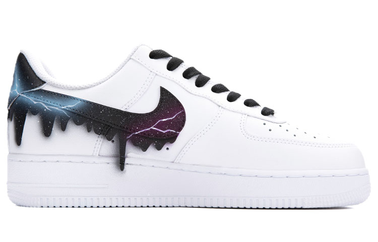 Order (W) ナイキ AF1 ロー "真夜中の稲妻メルト" (Nike AF1 Rō "Mayonaka no Inazuma Meruto") DD8959-100(Team18-闪电夜空）