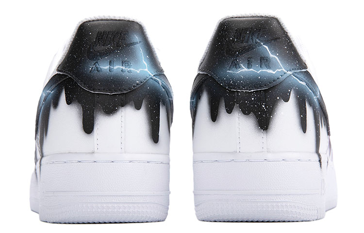 Shop (W) ナイキ AF1 ロー "真夜中の稲妻メルト" (Nike AF1 Rō "Mayonaka no Inazuma Meruto") DD8959-100(Team18-闪电夜空）