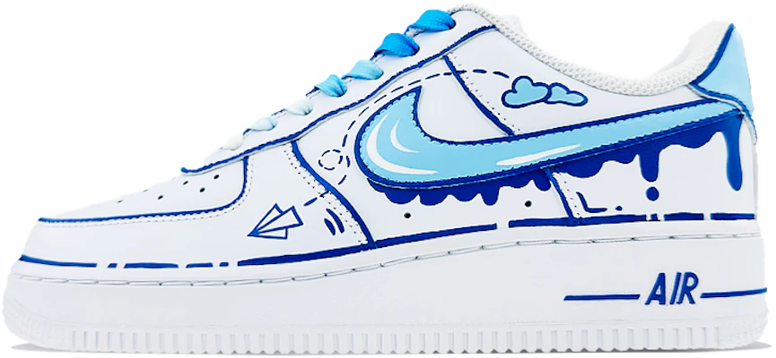 (W) 나이키 에어포스 1 로우 '미니멀 블루' (커스텀) DD8959-100(Team40-AF1女款踏春蓝) Buy (W) 나이키 에어포스 1 로우 '미니멀 블루' (커스텀) DD8959-100(Team40-AF1女款踏春蓝)