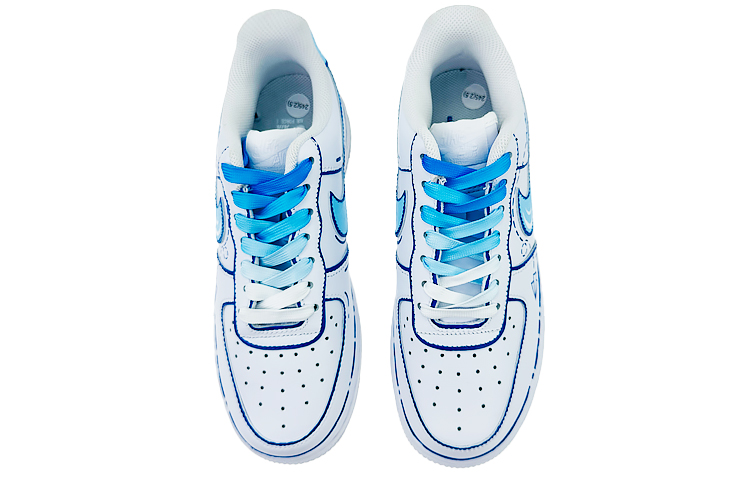 Shop (W) [Zapatillas Personalizadas] Nike Air Force 1 Low 'Minimalista Azul' DD8959-100(Team40-AF1女款踏春蓝)