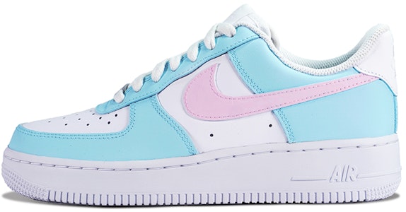 【訂製球鞋】 Nike Air Force 1 Low 空軍一號 薄荷白桃 夏日感 清爽小眾 百搭 低筒 板鞋 女款 藍粉 Buy 【訂製球鞋】 Nike Air Force 1 Low 空軍一號 薄荷白桃 夏日感 清爽小眾 百搭 低筒 板鞋 女款 藍粉