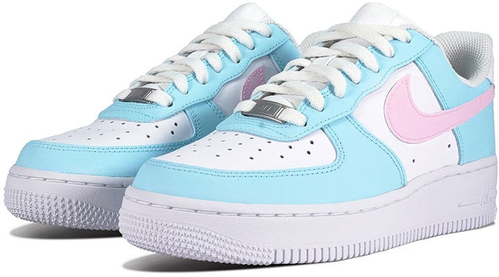 (W) 나이키 에어포스 1 로우 '민트-화이트 피치' (커스텀) DD8959-100(Team84-薄荷白桃) Lookbook (W) 나이키 에어포스 1 로우 '민트-화이트 피치' (커스텀) DD8959-100(Team84-薄荷白桃)