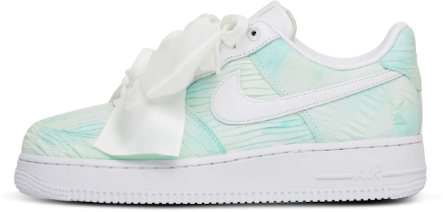 (W) 【カスタムシューズ】(女性用) ナイキ エアフォース 1 ロー 'ミントグリーンボウ' DV4244-111(Team65-清新蓝绿) Buy (W) 【カスタムシューズ】(女性用) ナイキ エアフォース 1 ロー 'ミントグリーンボウ' DV4244-111(Team65-清新蓝绿)