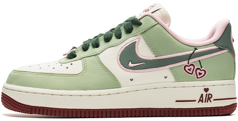 【定製球鞋】 Nike Air Force 1 Low 野鶴製造 薄荷奶綠 夏日感 配搭無礙 禮盒版 低筒 板鞋 女款 莫蘭迪綠 Order 【定製球鞋】 Nike Air Force 1 Low 野鶴製造 薄荷奶綠 夏日感 配搭無礙 禮盒版 低筒 板鞋 女款 莫蘭迪綠