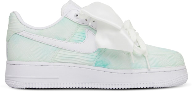 (W) 【カスタムシューズ】(女性用) ナイキ エアフォース 1 ロー 'ミントグリーンボウ' DV4244-111(Team65-清新蓝绿) Order (W) 【カスタムシューズ】(女性用) ナイキ エアフォース 1 ロー 'ミントグリーンボウ' DV4244-111(Team65-清新蓝绿)