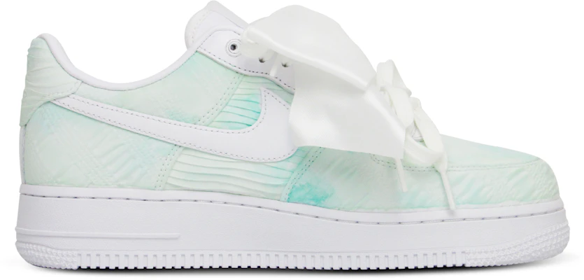 (W) 【カスタムシューズ】(女性用) ナイキ エアフォース 1 ロー 'ミントグリーンボウ' DV4244-111(Team65-清新蓝绿) Order (W) 【カスタムシューズ】(女性用) ナイキ エアフォース 1 ロー 'ミントグリーンボウ' DV4244-111(Team65-清新蓝绿)