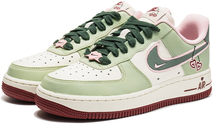 【定製球鞋】 Nike Air Force 1 Low 野鶴製造 薄荷奶綠 夏日感 配搭無礙 禮盒版 低筒 板鞋 女款 莫蘭迪綠 Shop 【定製球鞋】 Nike Air Force 1 Low 野鶴製造 薄荷奶綠 夏日感 配搭無礙 禮盒版 低筒 板鞋 女款 莫蘭迪綠