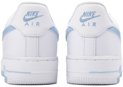 【定製球鞋】Nike Air Force 1 Low "Triple White" 空軍一號 改色 簡潔 塗鴉 霧霾藍 低幫 板鞋 女款 灰藍白 Shop 【定製球鞋】Nike Air Force 1 Low "Triple White" 空軍一號 改色 簡潔 塗鴉 霧霾藍 低幫 板鞋 女款 灰藍白