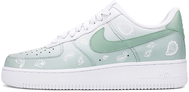 custom-shoes-women-nike-air-force-1-low-morandi-green-gradient-paisley