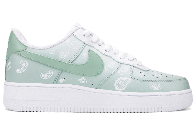 Order (W) ナイキAF1 ロー "モランディ緑ペイズリー" DD8959-100(Team18-AF1莫兰迪绿腰果花）