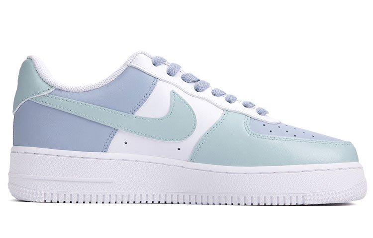 Order (W) カスタム Nike Air Force 1 Low "モランディ青緑白" DD8959-100(Team18-莫兰迪鸳鸯QD)