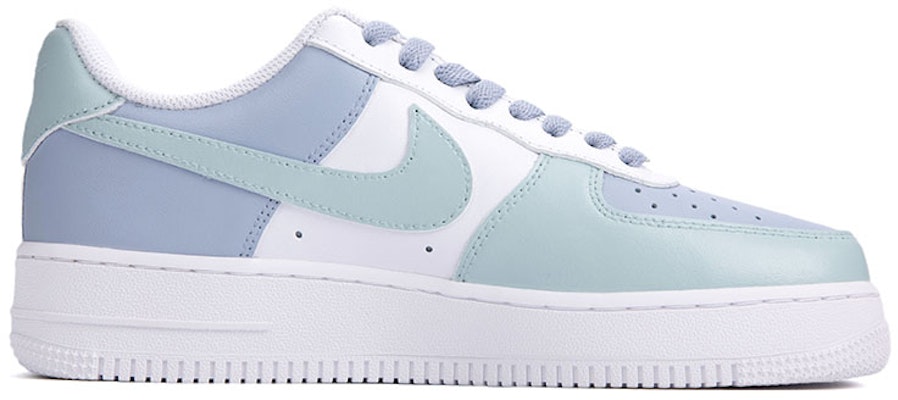 (W) カスタム Nike Air Force 1 Low "モランディ青緑白" DD8959-100(Team18-莫兰迪鸳鸯QD) Order (W) カスタム Nike Air Force 1 Low "モランディ青緑白" DD8959-100(Team18-莫兰迪鸳鸯QD)