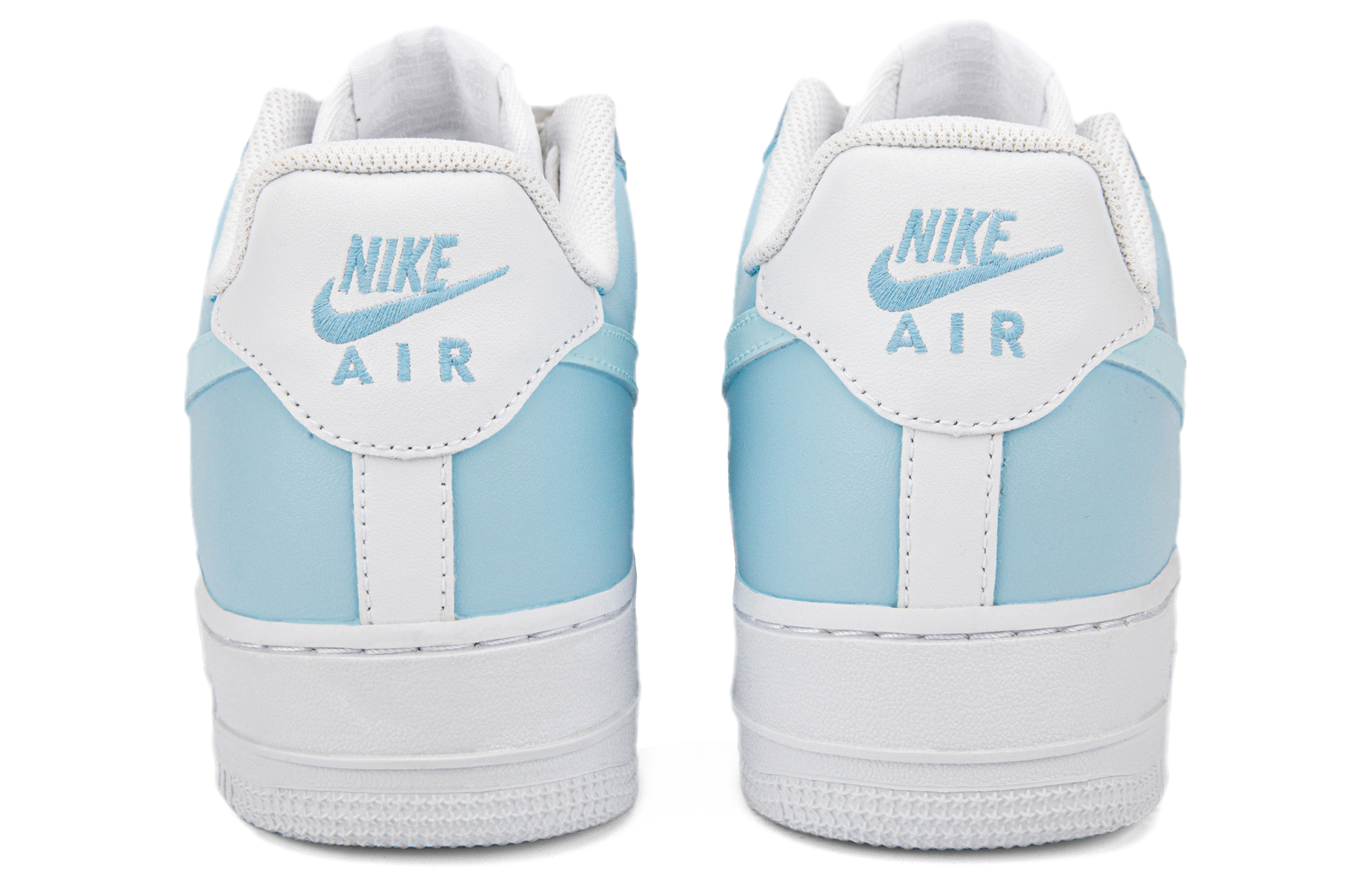 Shop (W) [定制鞋] 耐克空军一号低帮 '莫兰迪白蓝' DD8959-100(Team18-AF1莫兰迪天蓝色）