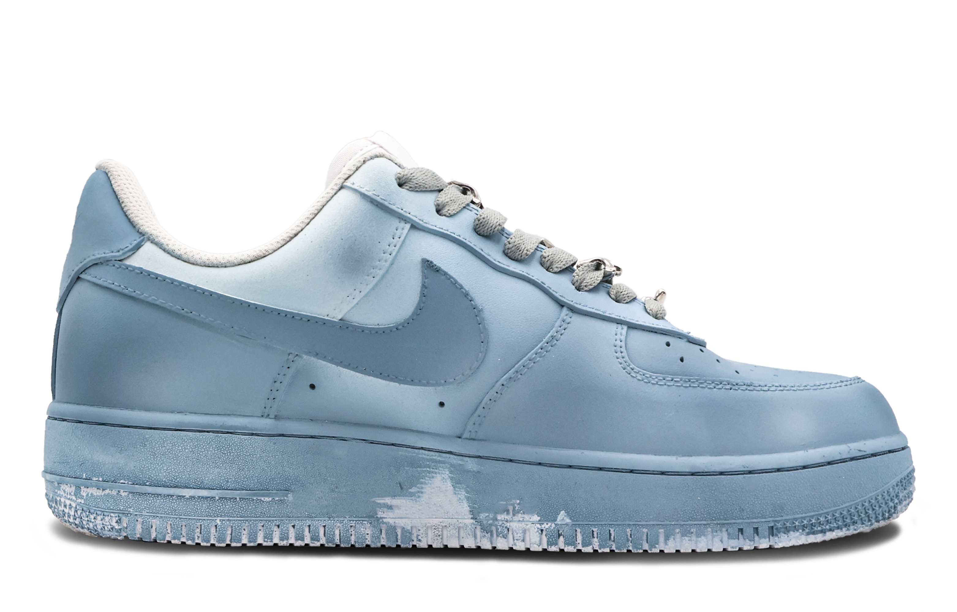 Order (W) Nike Air Force 1 Low "Navy Rock Punk Y2K" (Personalizadas) DD8959-100(Team53-女款摇滚朋克S-BOX)