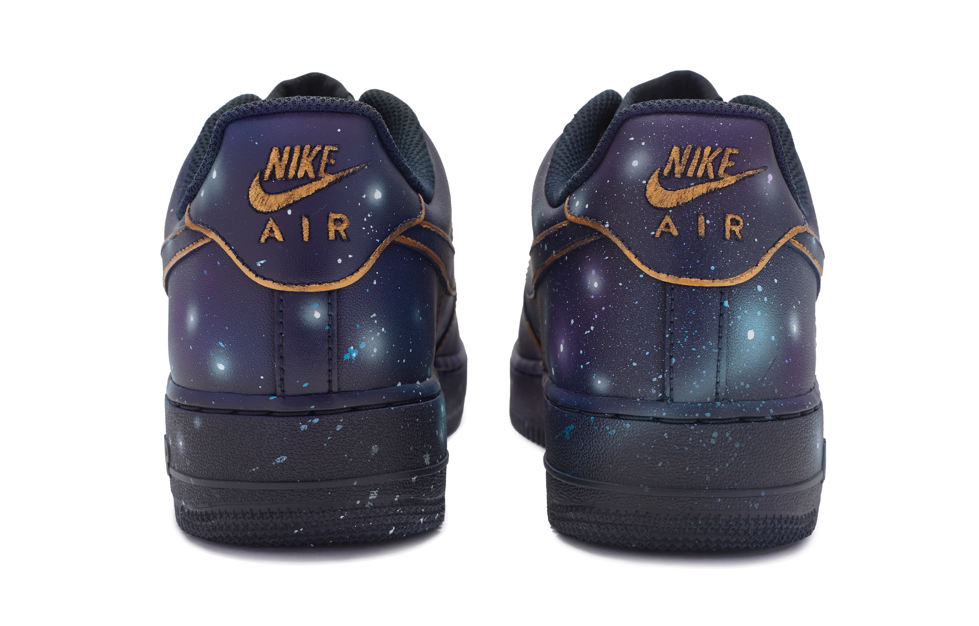 Details for (W) 나이키 에어포스1 로우 '네뷸라 퍼플' (커스텀) DD8959-001(TeamR-女款星云S-BOX)