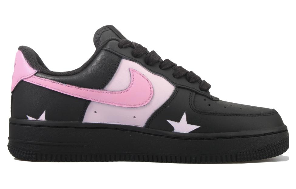 Order 【訂製球鞋】Nike Air Force 1 Low Vlad 霓虹宇宙 低筒 板鞋 女款 黑粉