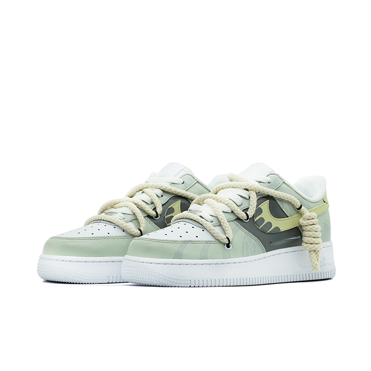 [Custom Shoes] (W) Nike Air Force 1 Low 'Oak Gradient' 圖 3