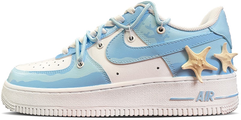 (W) ナイキ エアフォース1 ロー "オーシャンスタ— 手描き" DD8959-100(TeamD-海洋之星S-BOX) Buy (W) ナイキ エアフォース1 ロー "オーシャンスタ— 手描き" DD8959-100(TeamD-海洋之星S-BOX)