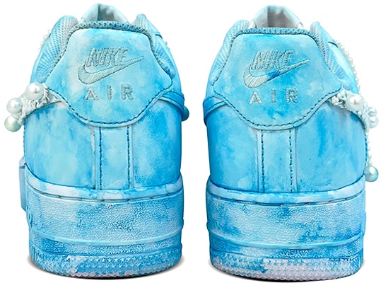 (W) ナイキ AF1 ロー "オーシャンワールド・ライトブルーパール" (カスタム) DD8959-100(TeamFour-女款水蓝珍珠QD) Shop (W) ナイキ AF1 ロー "オーシャンワールド・ライトブルーパール" (カスタム) DD8959-100(TeamFour-女款水蓝珍珠QD)