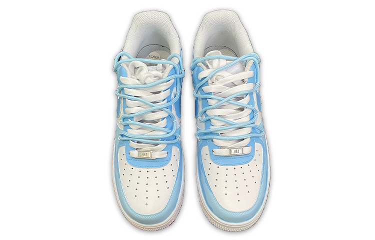 Shop (W) ナイキ エアフォース1 ロー "オーシャンスタ— 手描き" DD8959-100(TeamD-海洋之星S-BOX)