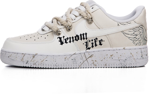 (W) 【カスタムシューズ】ナイキ エア フォース 1 ロー 'オフホワイト レトロ' (女性用) DD8959-100(Team60-女款生命肆意) Buy (W) 【カスタムシューズ】ナイキ エア フォース 1 ロー 'オフホワイト レトロ' (女性用) DD8959-100(Team60-女款生命肆意)