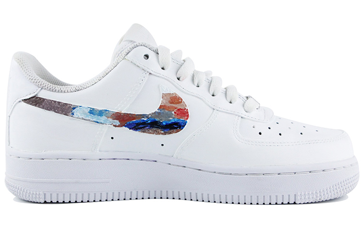 [Custom Shoes] (W) Nike Air Force 1 Low 'Oil Painting Graffiti Little Fox Art' 圖 2