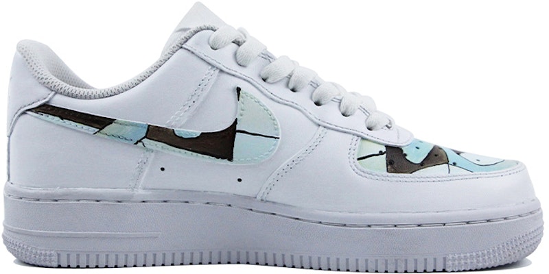 (W) 나이키 AF1 로우 '오일페인팅 그라피티 화이트 블루' (커스텀) DD8959-100(Team39-AMY18蓝白) Order (W) 나이키 AF1 로우 '오일페인팅 그라피티 화이트 블루' (커스텀) DD8959-100(Team39-AMY18蓝白)