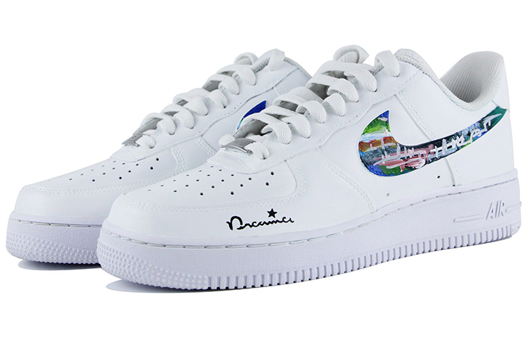 Lookbook (W) [Kasut Custom] Nike Air Force 1 Low 'Lukisan Minyak Seni Graffiti' DD8959-100(Team39-AMY32油画风QD)