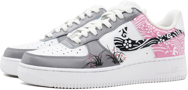 (W) 나이키 에어포스 1 로우 '난초구름 브로케이드' DD8959-100(Team39-AMY109兰花) Lookbook (W) 나이키 에어포스 1 로우 '난초구름 브로케이드' DD8959-100(Team39-AMY109兰花)