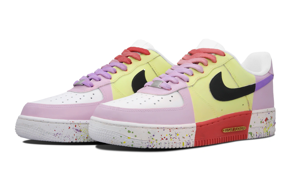 #REF! - DD8959-100(Teamone-AF1拼接黄粉红)