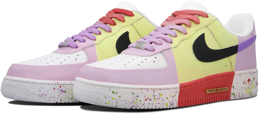 【定制球鞋】 Nike Air Force 1 Low Oreo 拼接色 低帮 板鞋 女款 黃粉紅 Lookbook 【定制球鞋】 Nike Air Force 1 Low Oreo 拼接色 低帮 板鞋 女款 黃粉紅