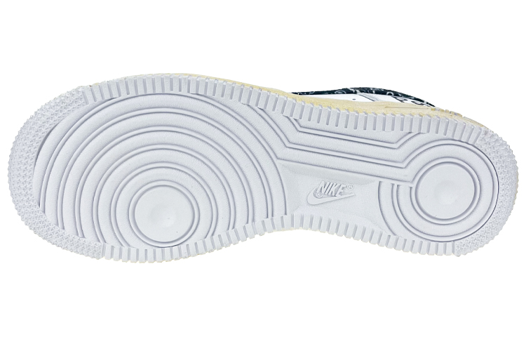 Details for (W) 나이키 에어포스 1 로우 '페이즐리 디스트레스드 화이트 블랙' DH4406-101(Team叁-女款腰果花起源)