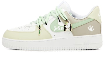 (W) 【カスタムシューズ】(女性用) ナイキ エア フォース 1 ロー 'パンダ バンブー マカロン' DD8959-100(Team60-女款小熊猫) Buy (W) 【カスタムシューズ】(女性用) ナイキ エア フォース 1 ロー 'パンダ バンブー マカロン' DD8959-100(Team60-女款小熊猫)