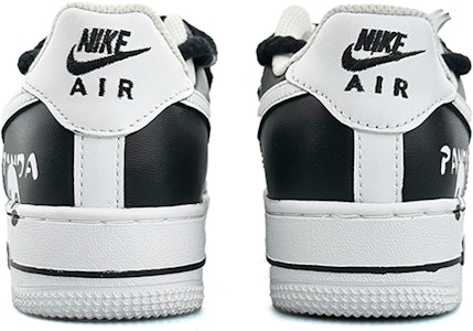 【客製化球鞋】 Nike Air Force 1 Low 熊貓 黑白 塗鴉 簡約 可愛 解構 潮流 低筒 板鞋 女款 黑白 Shop 【客製化球鞋】 Nike Air Force 1 Low 熊貓 黑白 塗鴉 簡約 可愛 解構 潮流 低筒 板鞋 女款 黑白