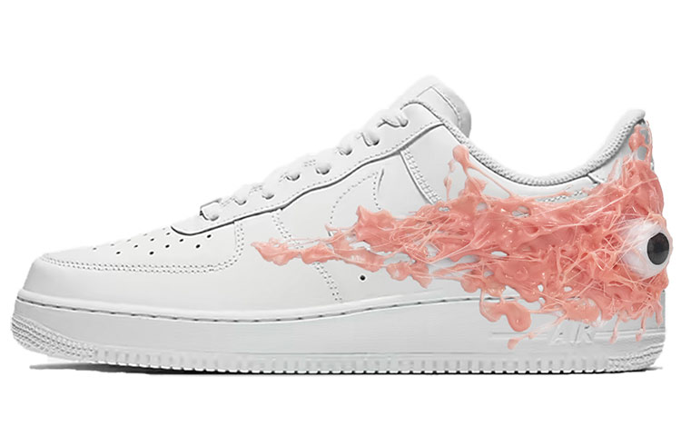 [Custom Shoes] (W) Nike Air Force 1 Low 'Parasyte Anime Custom - Pink'