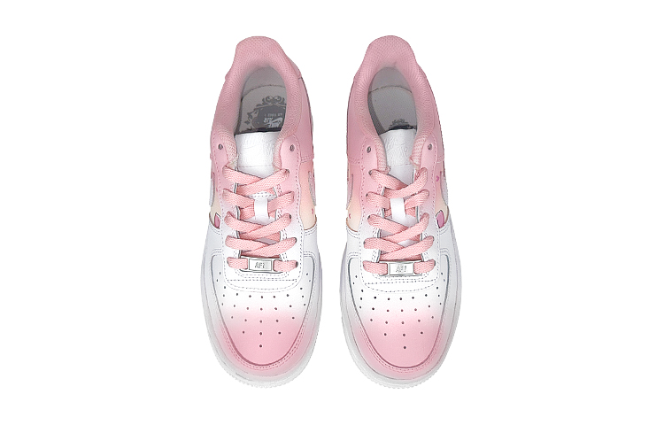 Shop (W) [定制鞋] 耐克空军一号低帮'桃色渐变' DH2920-111(Team47-女款水蜜桃)