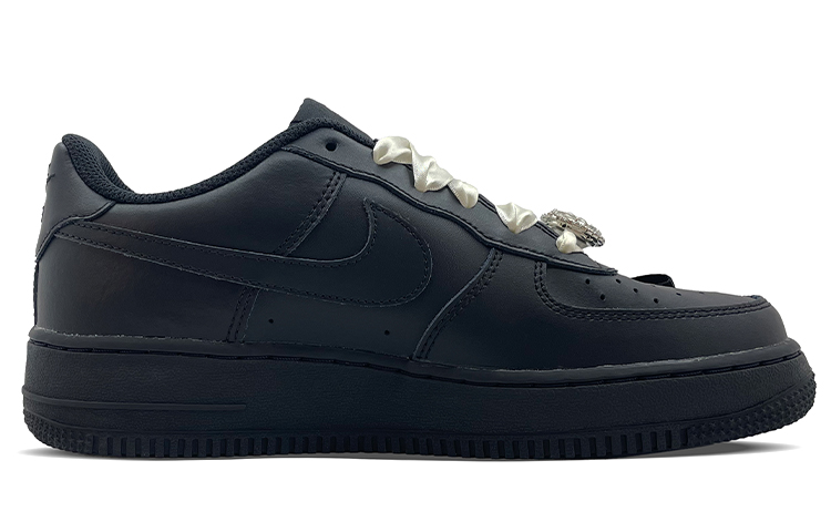 Order (W) [カスタムシューズ] (レディース) ナイキ エア フォース 1 ロー 'パール ジェム デザイア' 314192-009(TeamFour-纯欲风-黑色)