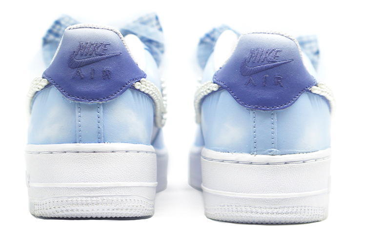 [Custom Shoes] (W) Nike Air Force 1 Low 'Pearl Girl JK Skirt Sky Blue' 圖 4