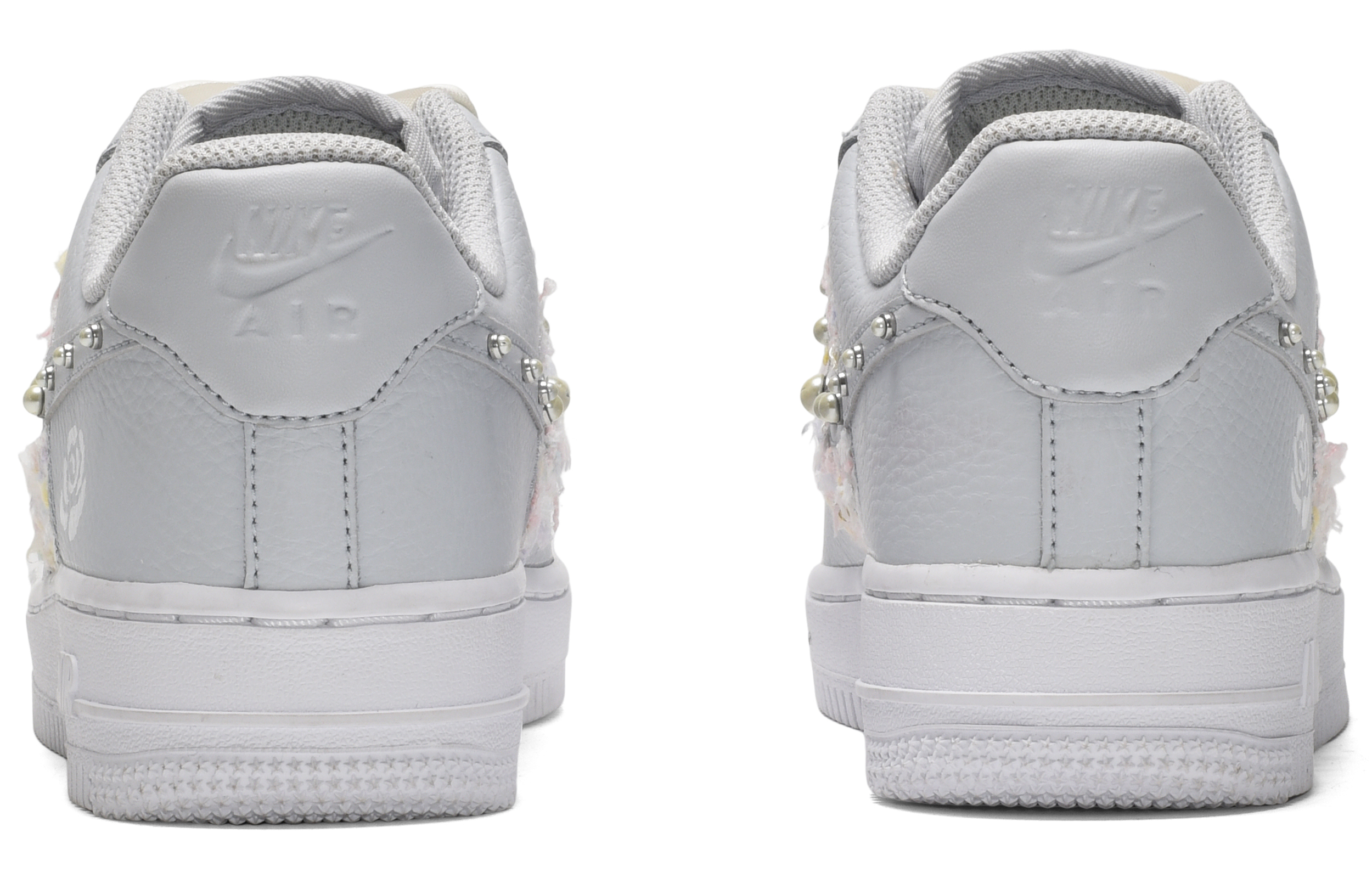 Purchase (W) 【カスタムシューズ】ナイキ エアフォース 1 ロー「パールローズ - グレー ホワイト」 DV3810-001(TeamE-女款珍珠玫瑰灰白)